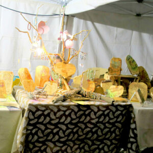 Pyrogravure sur bois