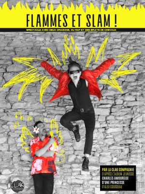 Affiche Flammes et slam